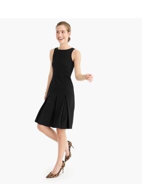 J.Crew 365 Sleeveless Aline black dress size 2